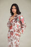 Floral V-Neck Blouse