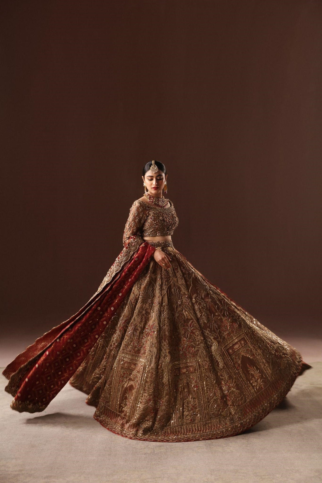 Reviving Tradition — Red Bridal Couture