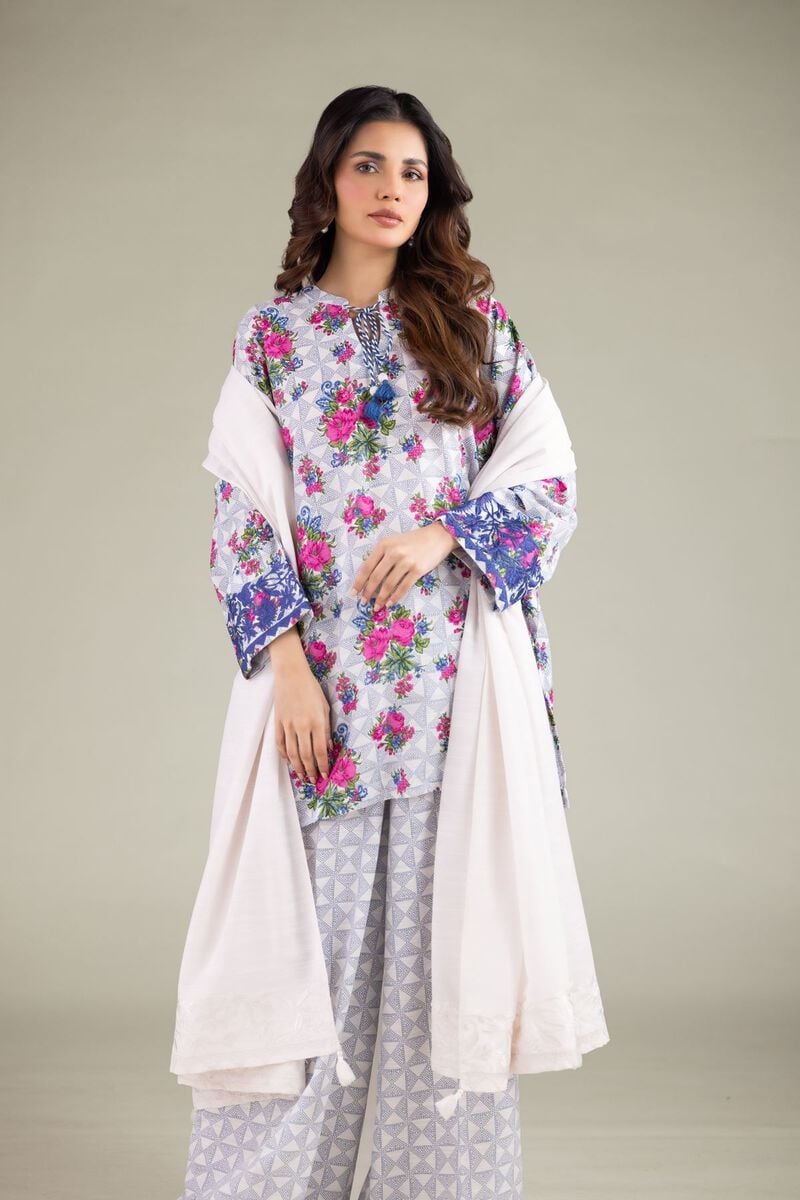 Geometric Tassel Kurta