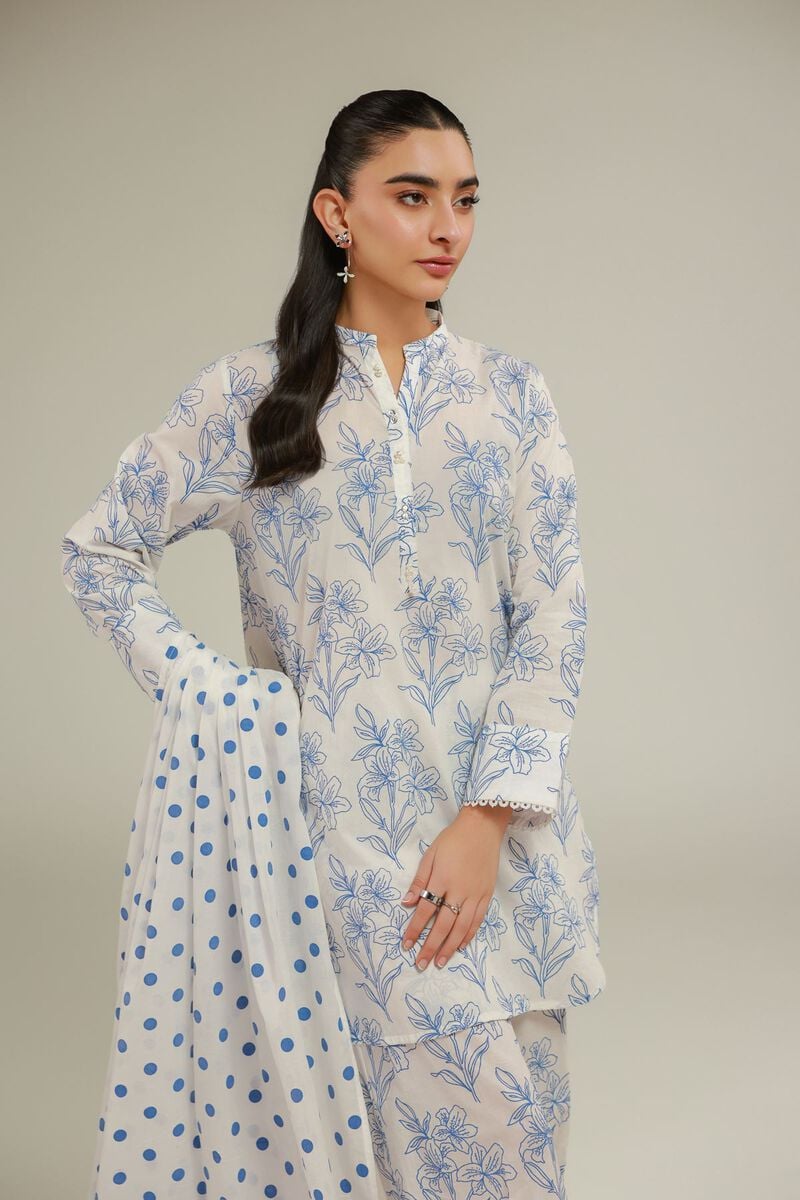 Floral Lace Kurta