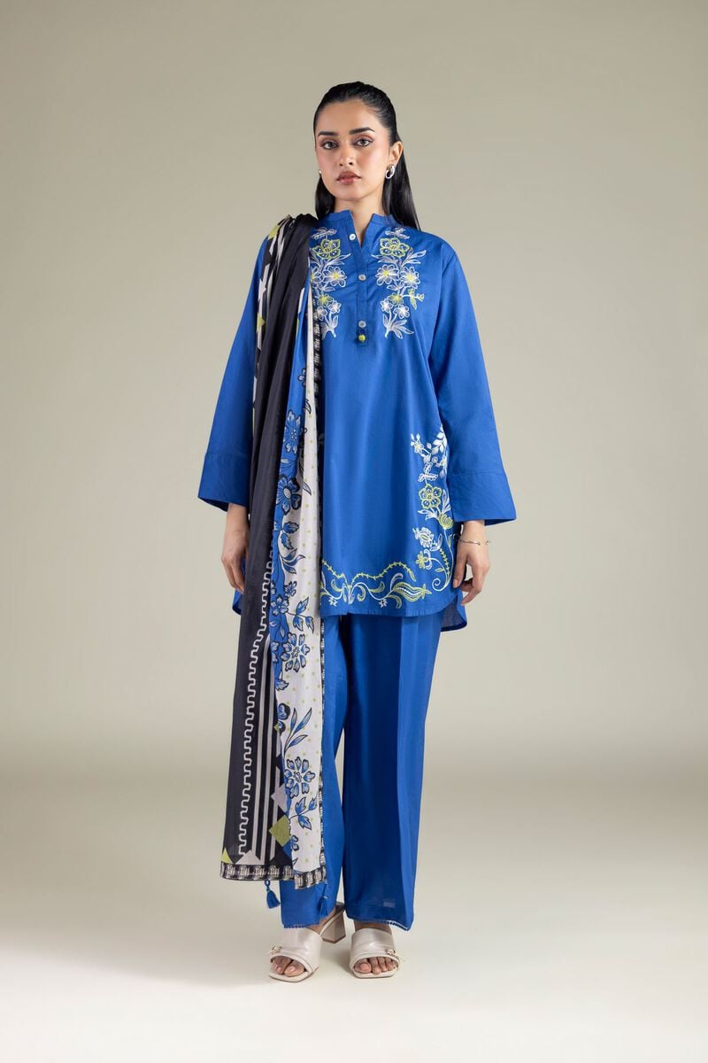 Floral Full-Sleeve Kurta