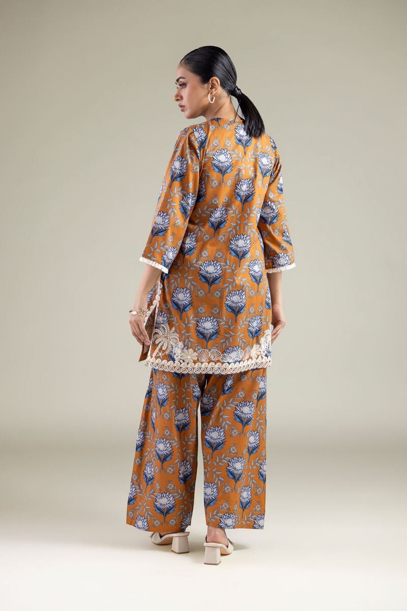 Floral Cambric Kurta