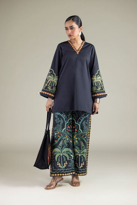 Black Cambric Pants