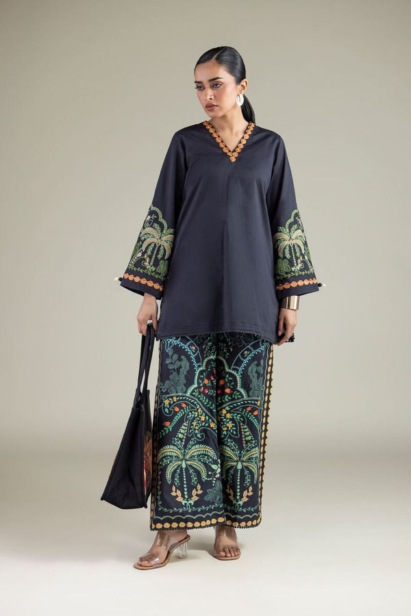 Black Cambric Pants