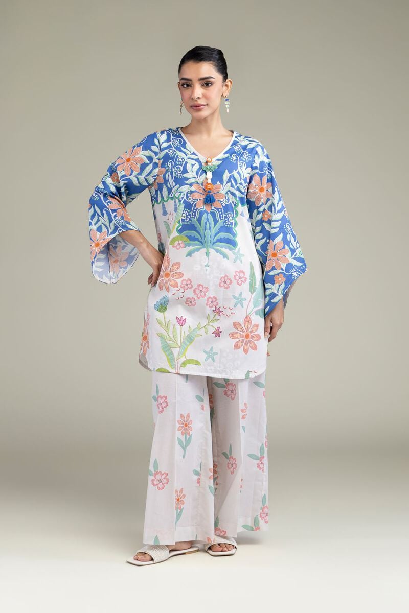 Floral Flared Kurta
