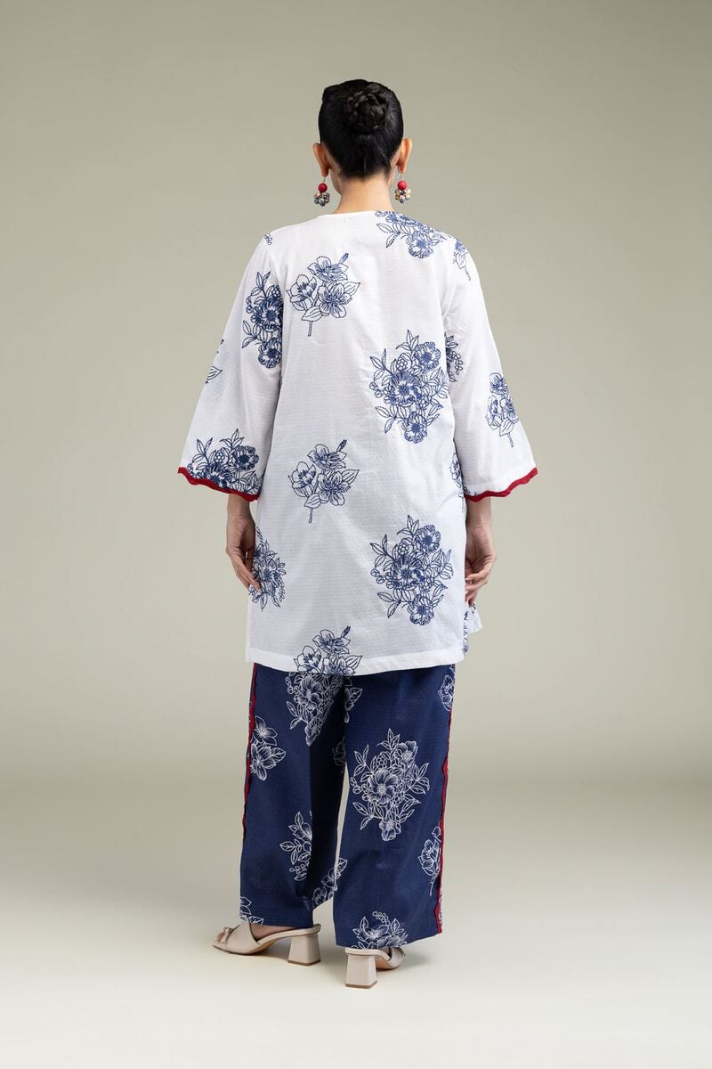 Floral Round-Neck Kurta
