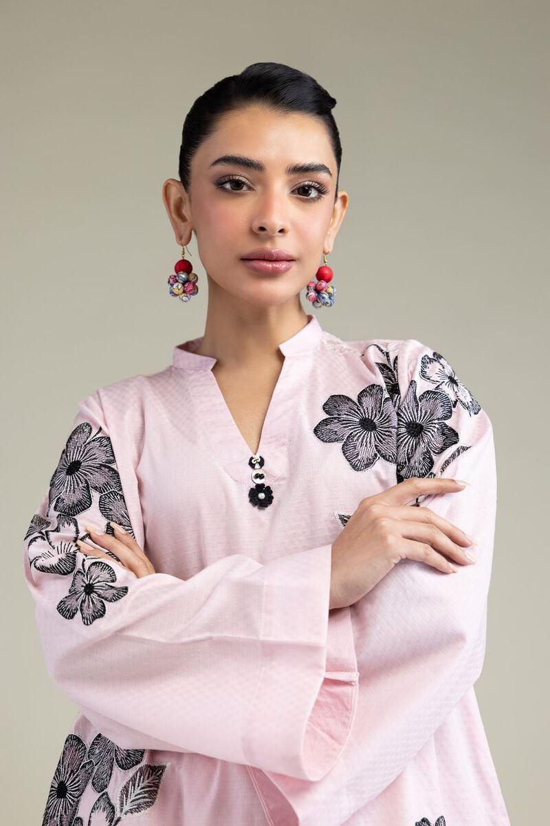 Floral Pink Kurta