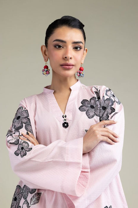 Floral Pink Kurta