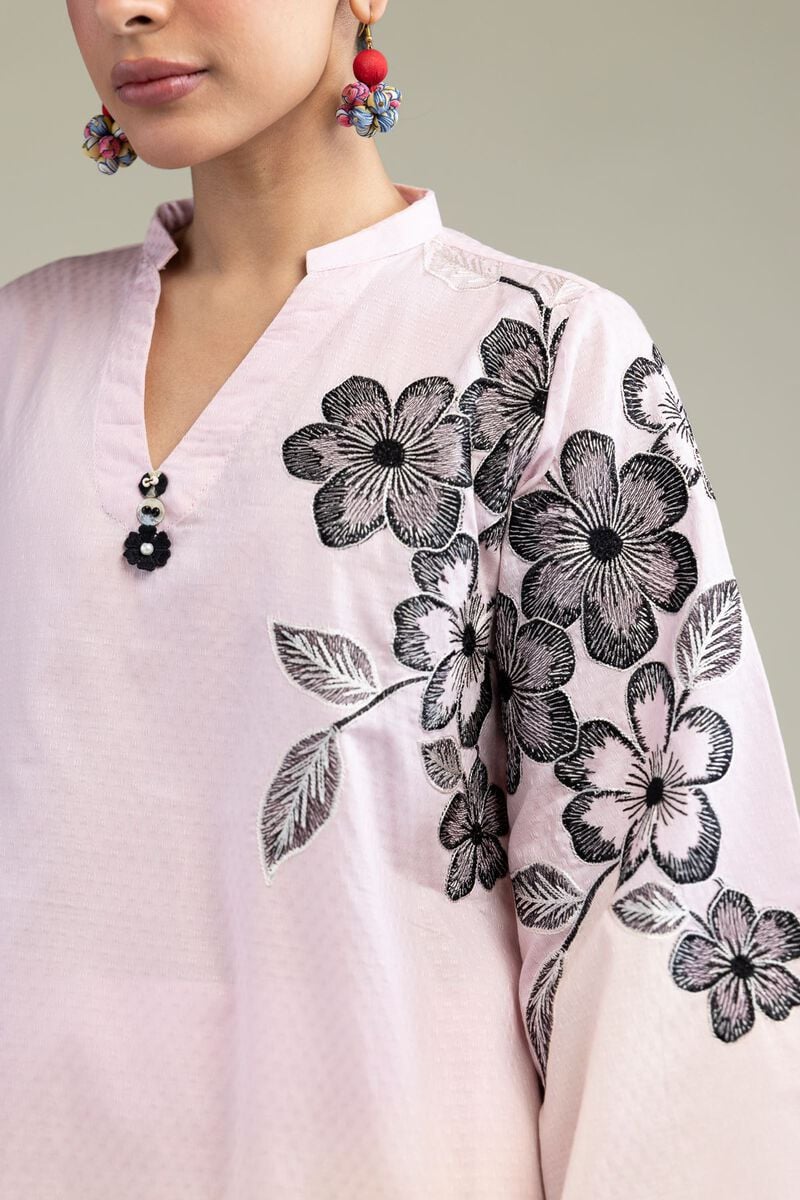 Floral Pink Kurta