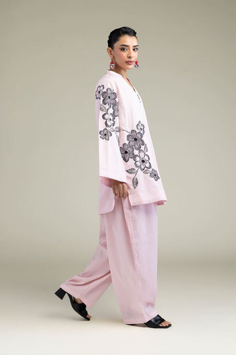 Floral Pink Kurta