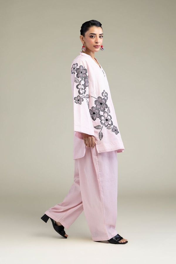 Floral Pink Kurta