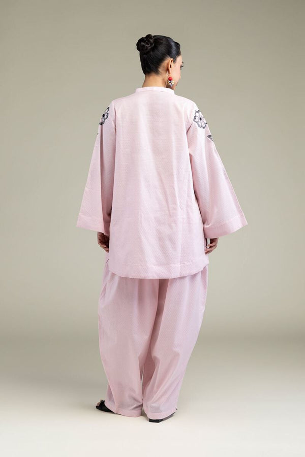 Floral Pink Kurta