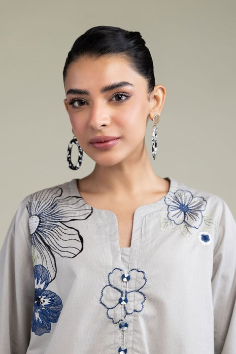 Floral Cotton Kurta