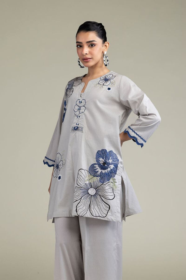 Floral Cotton Kurta