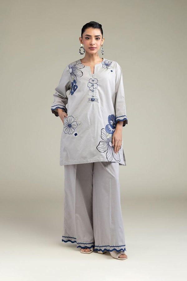 Floral Cotton Kurta