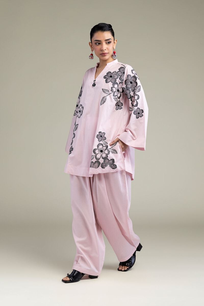 Floral Pink Kurta