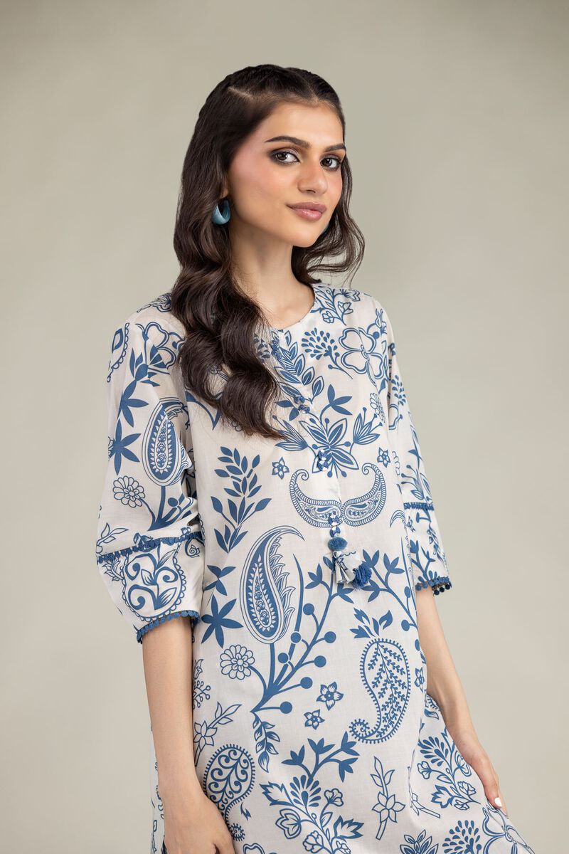 Floral Cambric Kurta