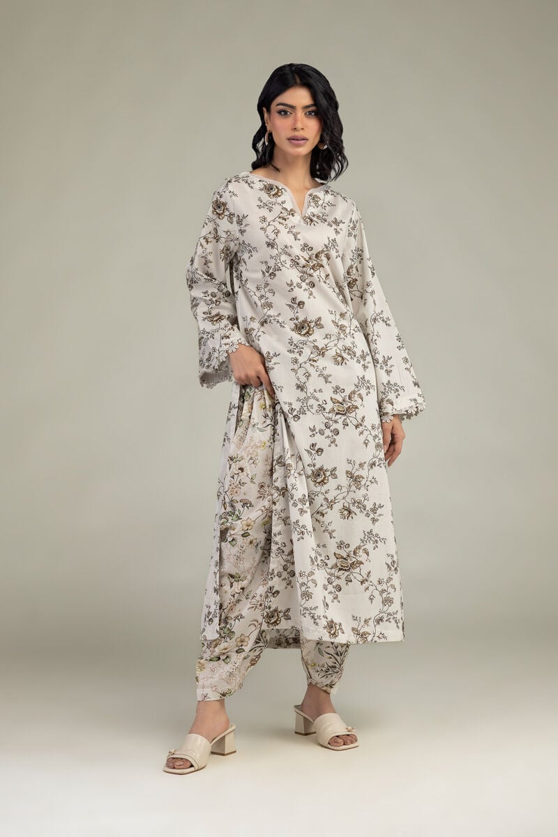Floral Cambric Shalwar