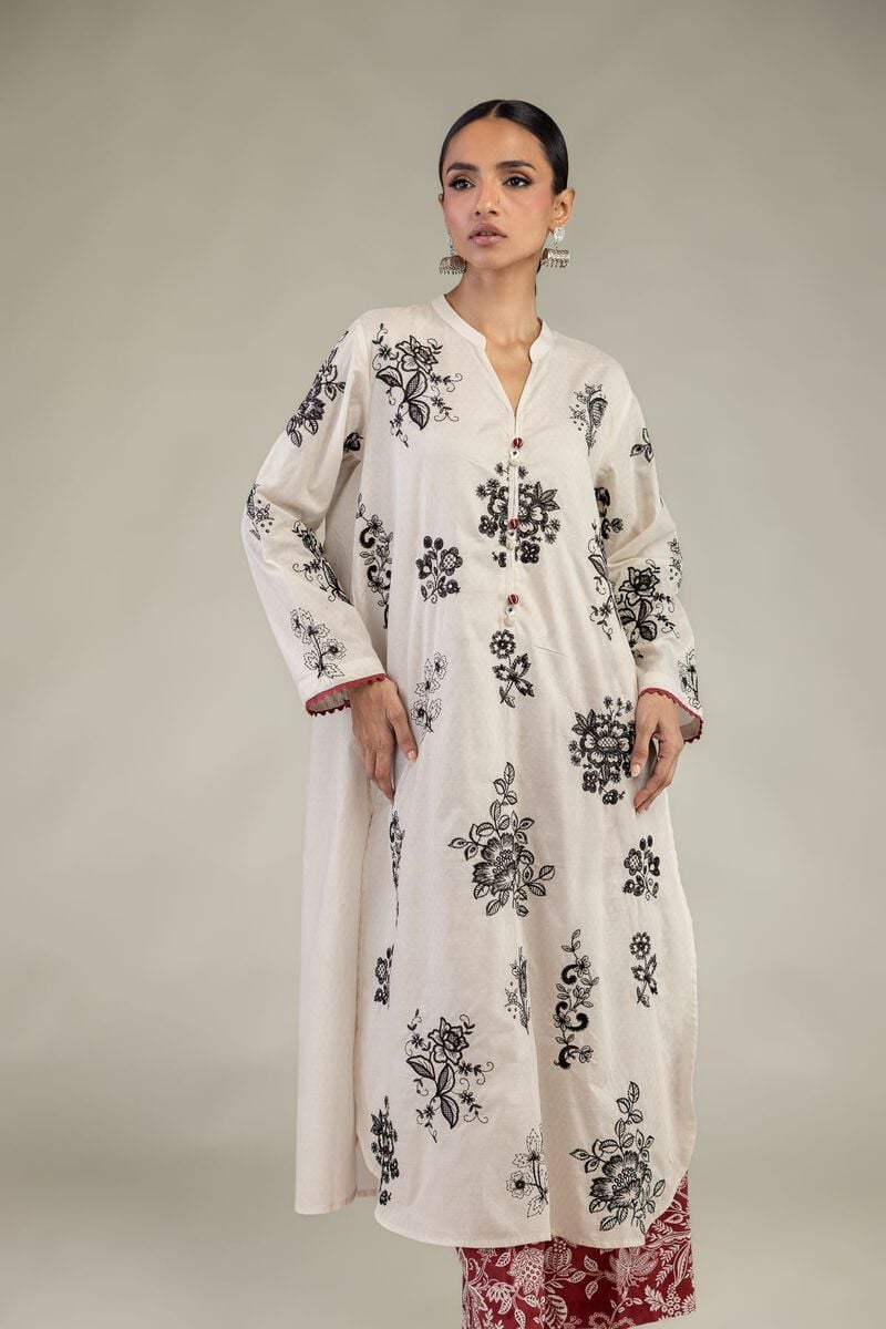 Floral Longline Kurta
