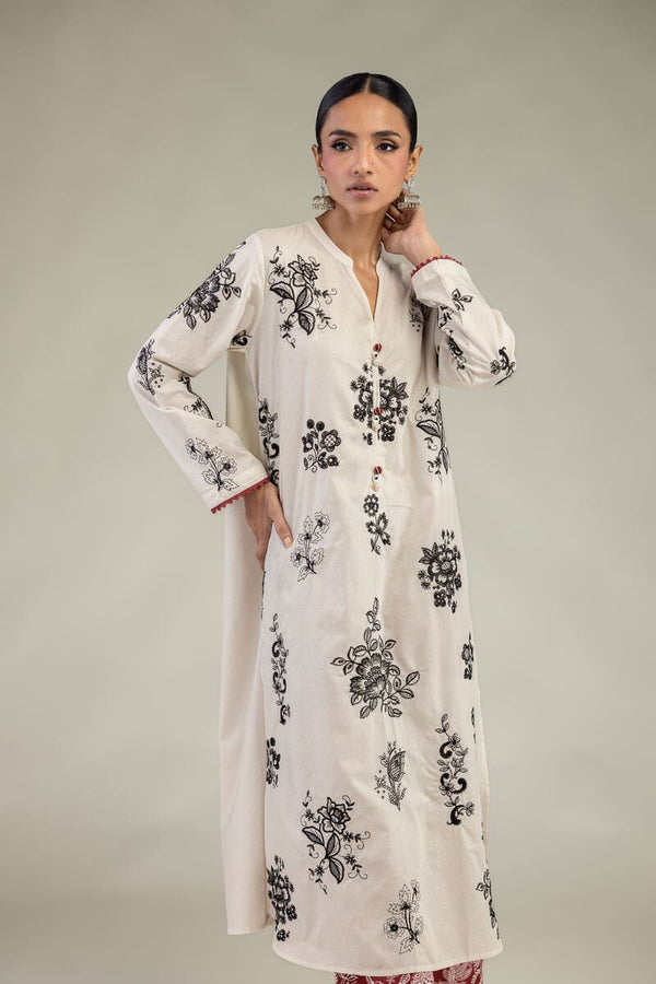 Floral Longline Kurta
