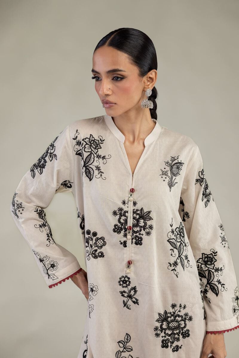 Floral Longline Kurta
