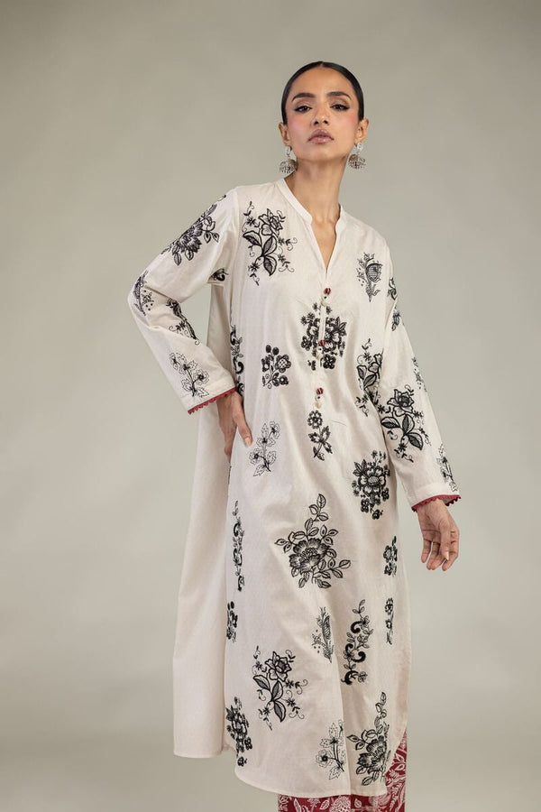 Floral Longline Kurta