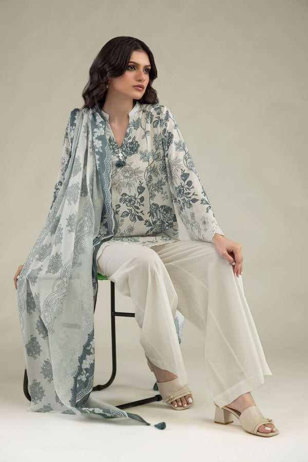 Lawn V-Neck Kurta