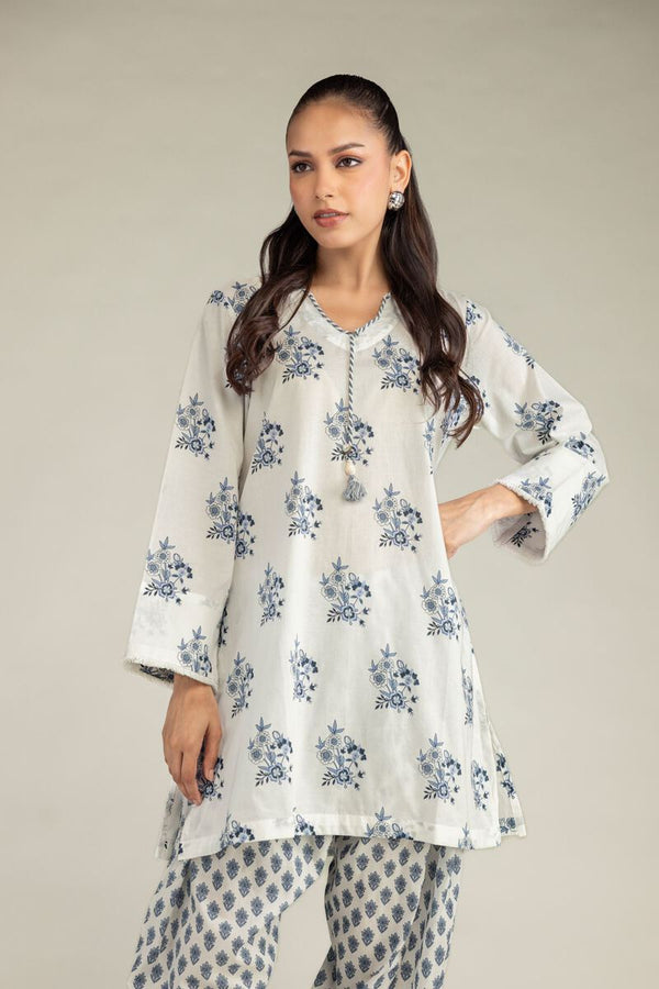 Short V-Neck Kurta