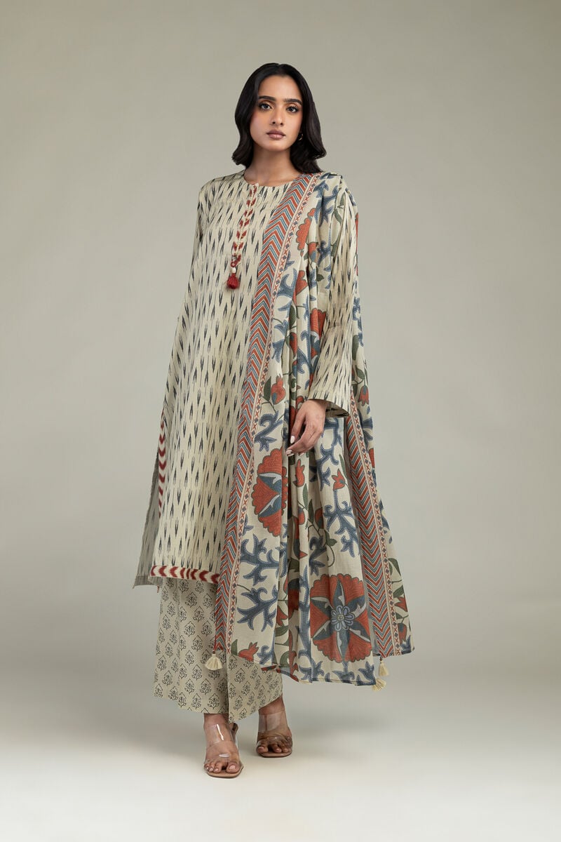 Floral Lawn Dupatta