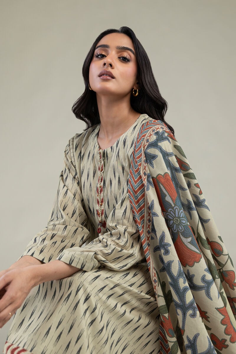 Floral Lawn Dupatta