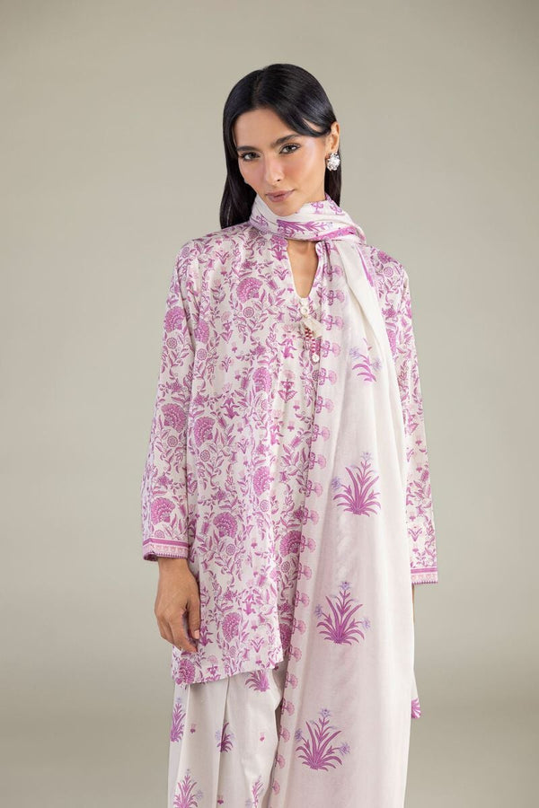 Short Floral Kurta
