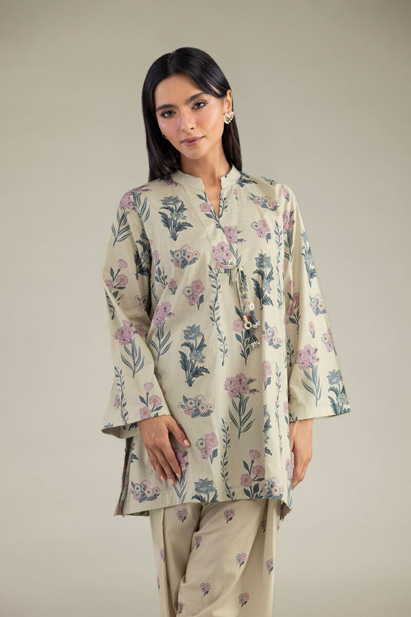 Floral Cambric Kurta