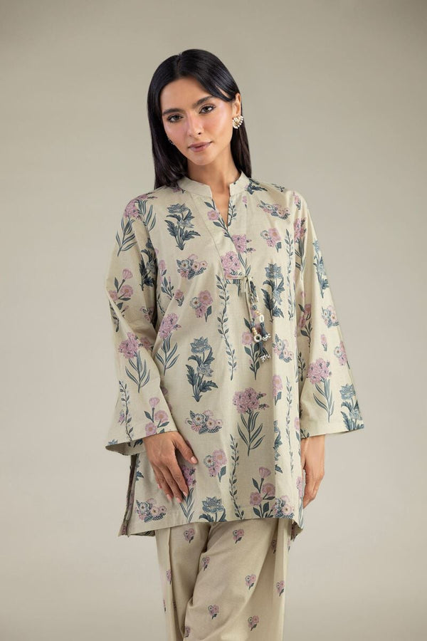 Floral Cambric Kurta