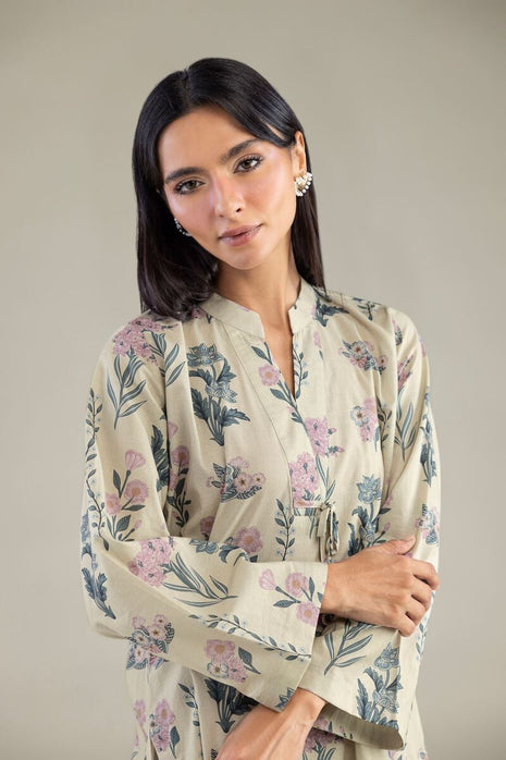 Floral Cambric Kurta