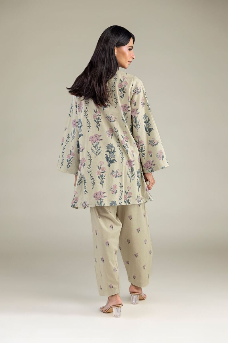 Floral Cambric Kurta