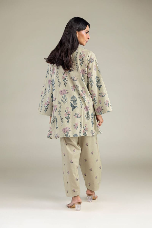 Floral Cambric Kurta