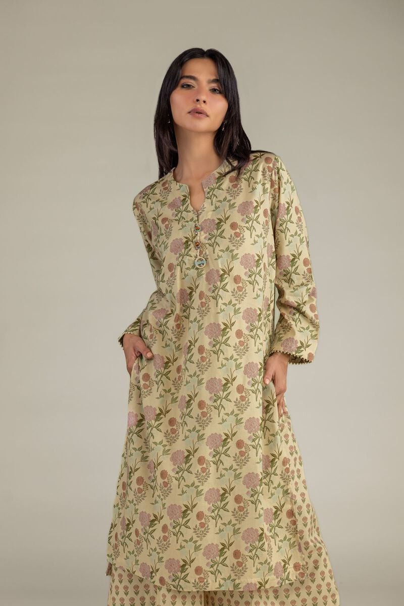Floral Printed Kurta