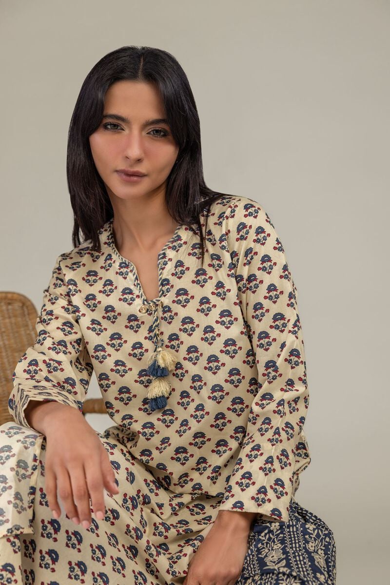 Floral Longline Kurta