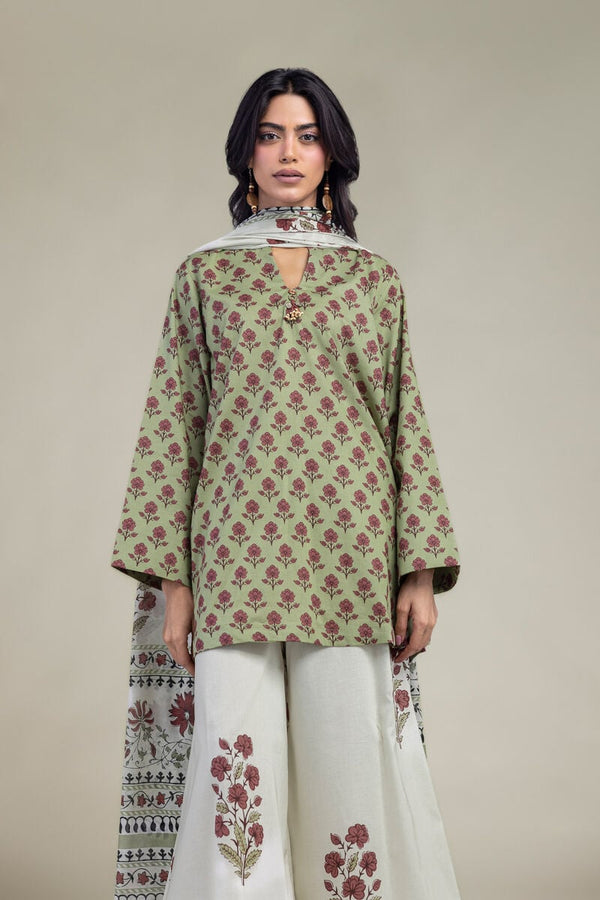 Floral Short Kurta