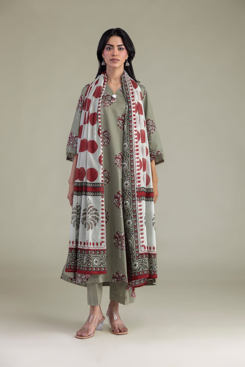 Long V-Neck Kurta