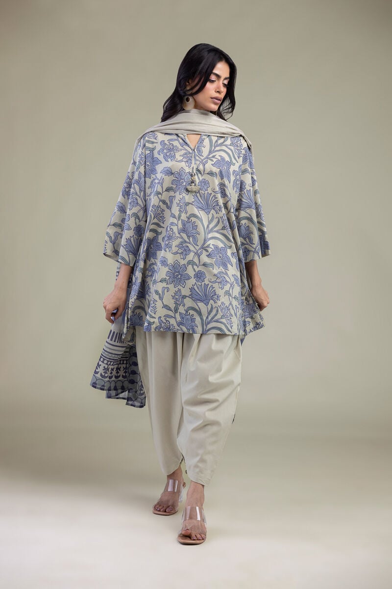 Printed Cambric Kurta