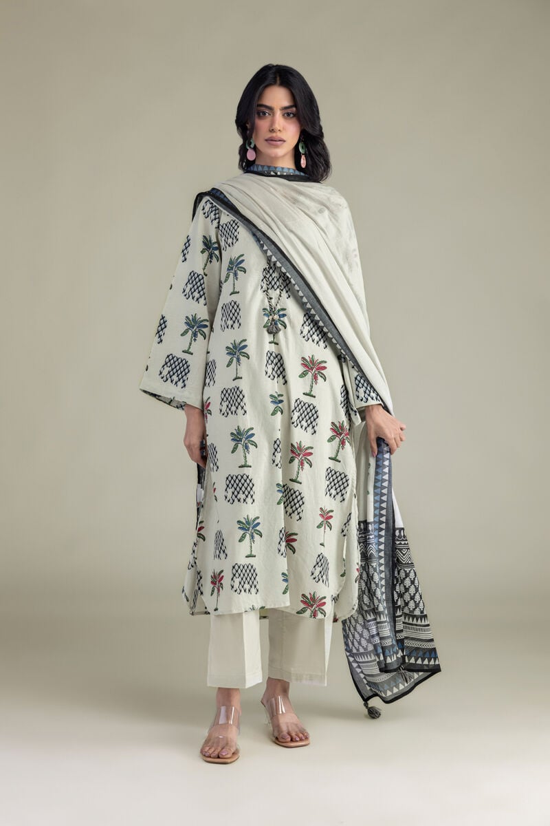 Printed Cambric Kurta