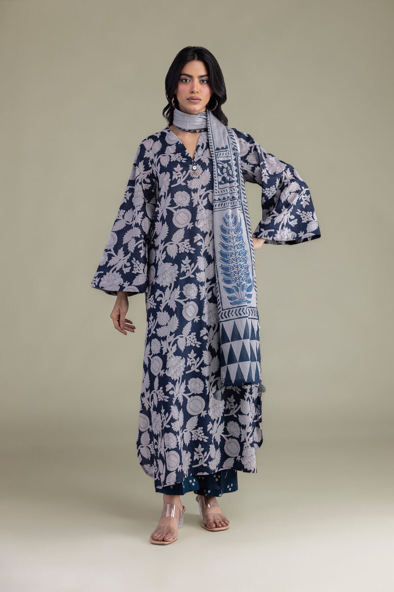 Floral Longline Kurta