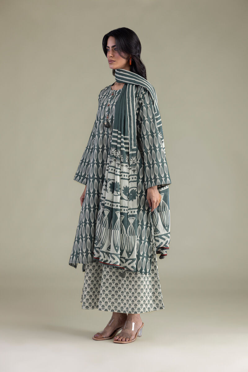 Printed Cambric Pants