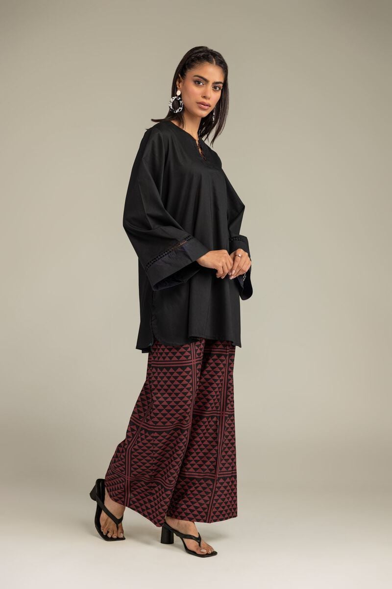 Maroon Cambric Pants