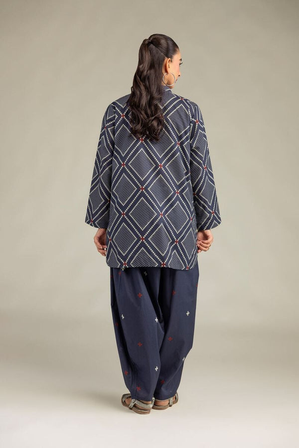 Short Navy Kurta