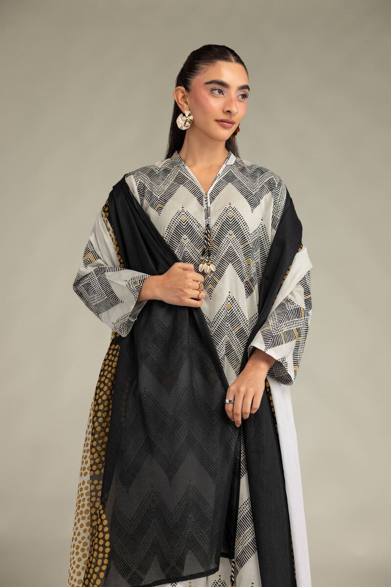 Printed Lawn Dupatta