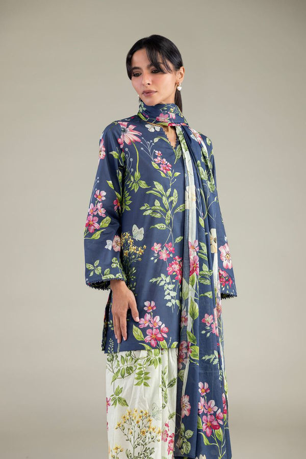 Short Navy Kurta