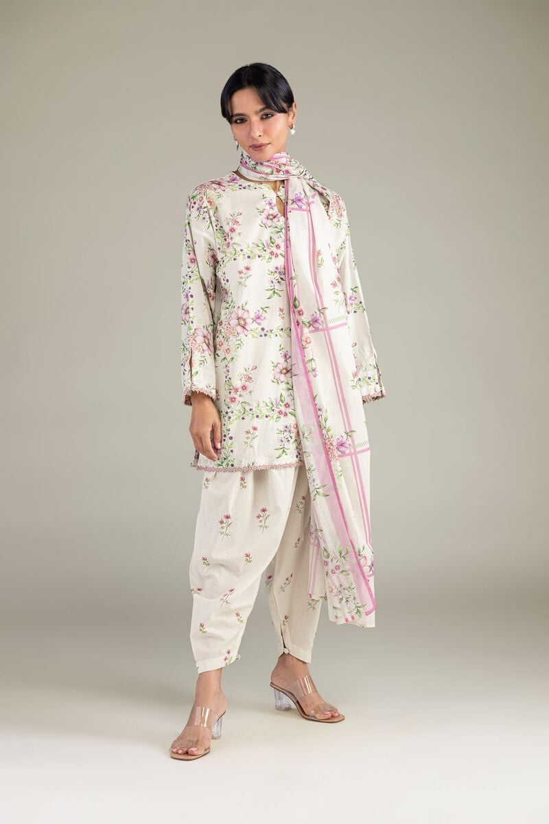 Floral Short Kurta Main image