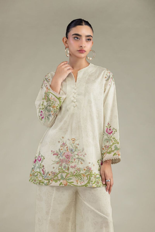 Short V-Neck Kurta